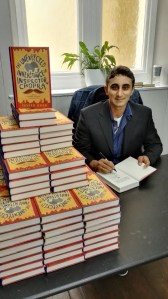 Signing at Goldsborough bookshop